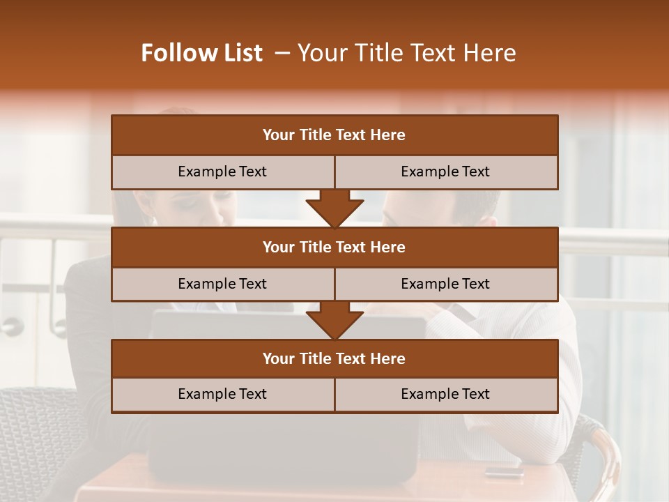 Busy  Office PowerPoint Template