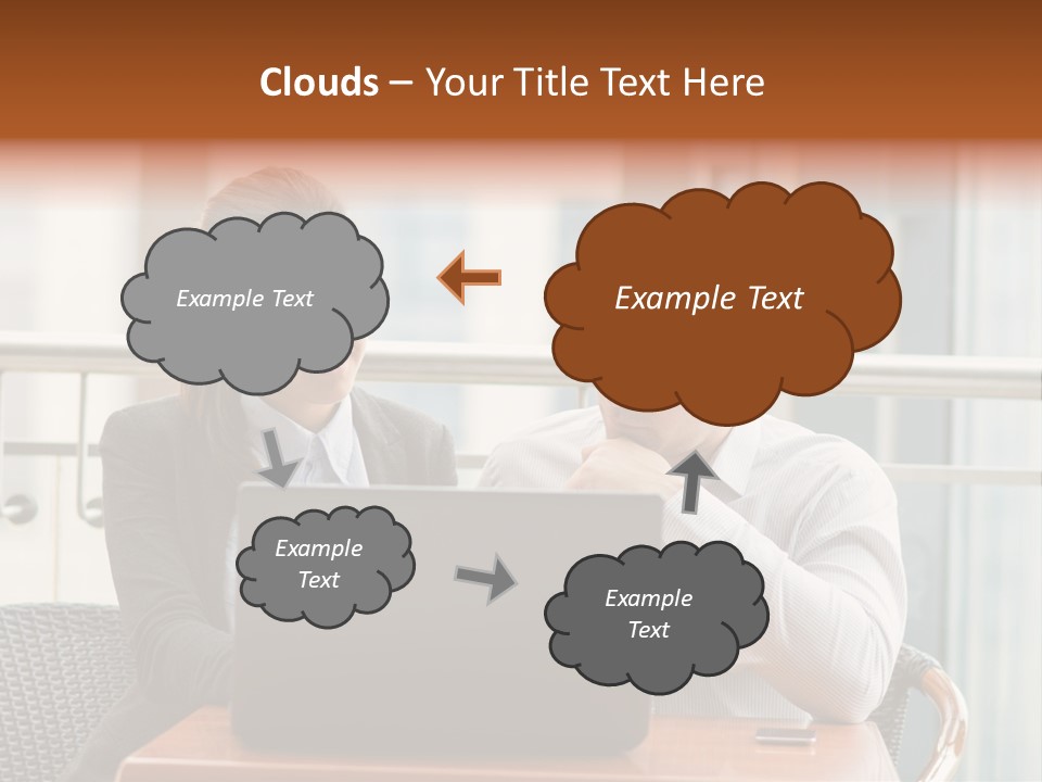 Busy  Office PowerPoint Template