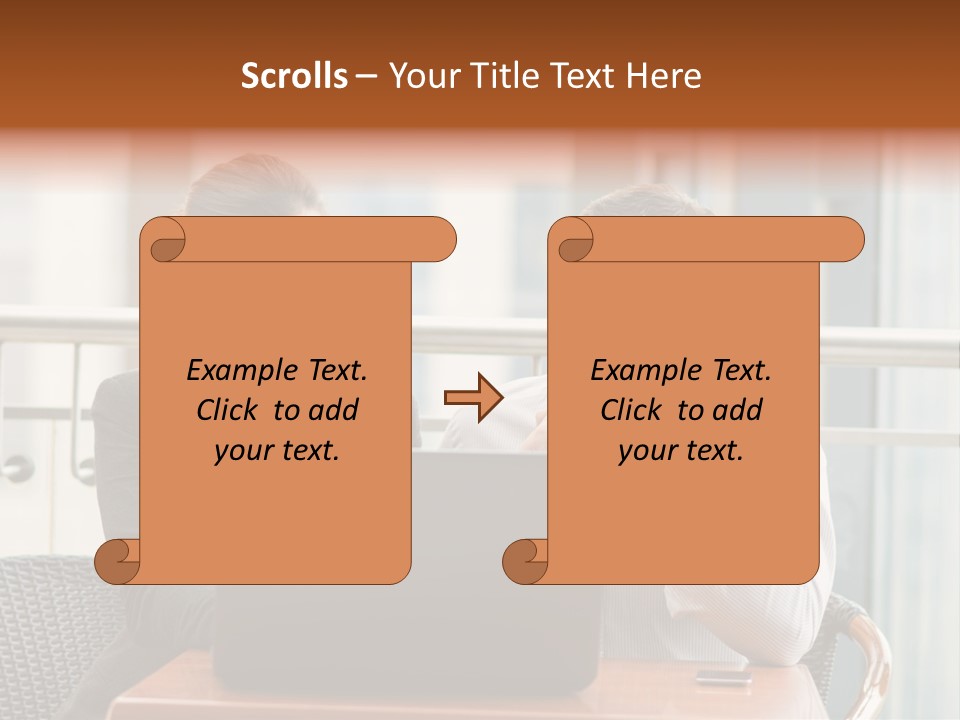 Busy  Office PowerPoint Template