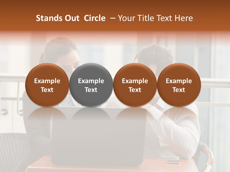 Busy  Office PowerPoint Template