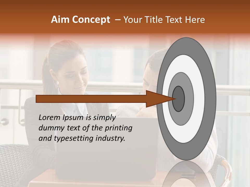 Busy  Office PowerPoint Template
