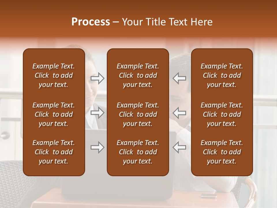 Busy  Office PowerPoint Template