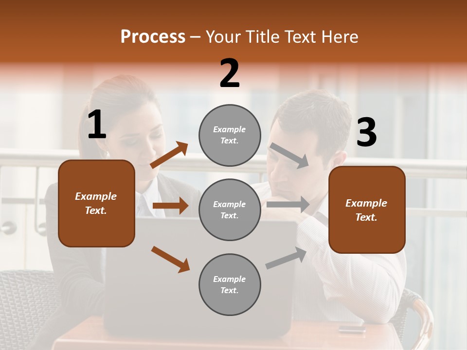 Busy  Office PowerPoint Template