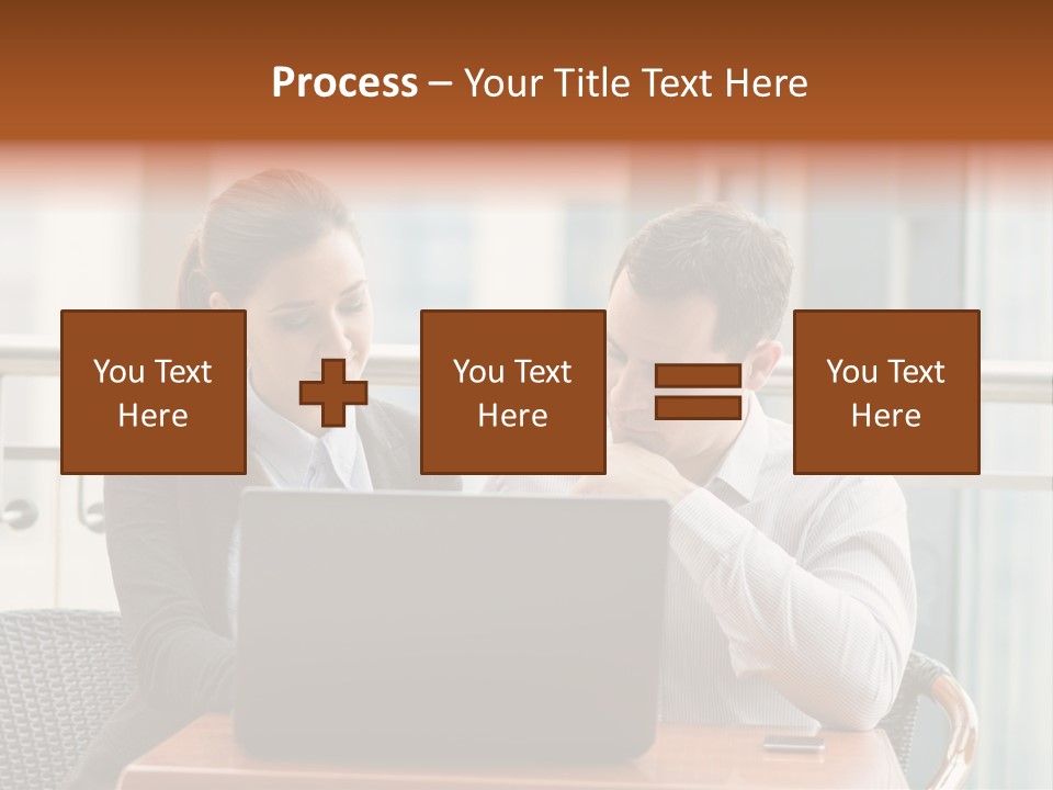 Busy  Office PowerPoint Template