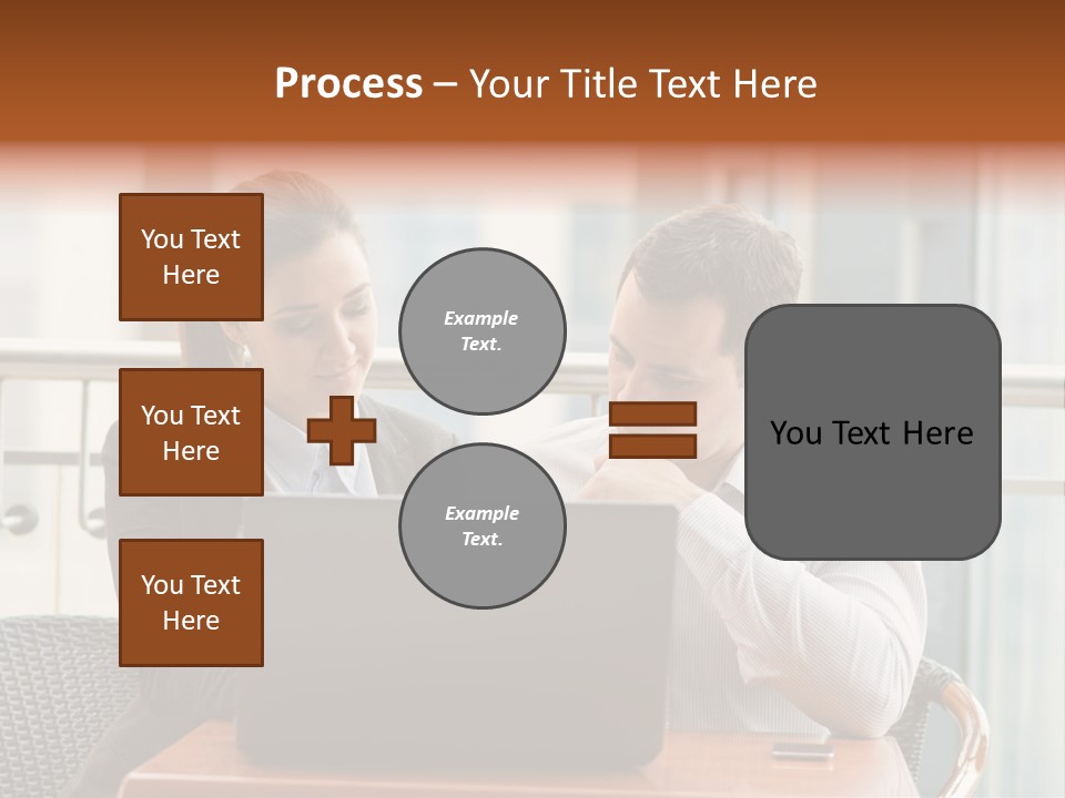 Busy  Office PowerPoint Template