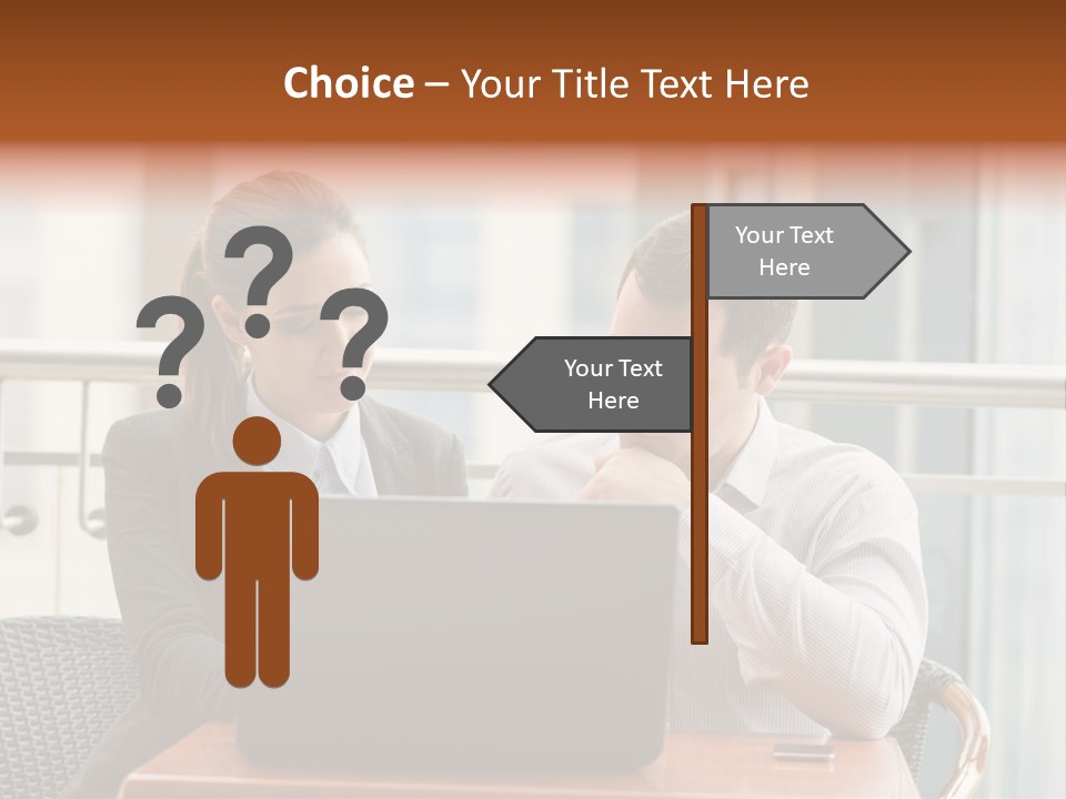 Busy  Office PowerPoint Template