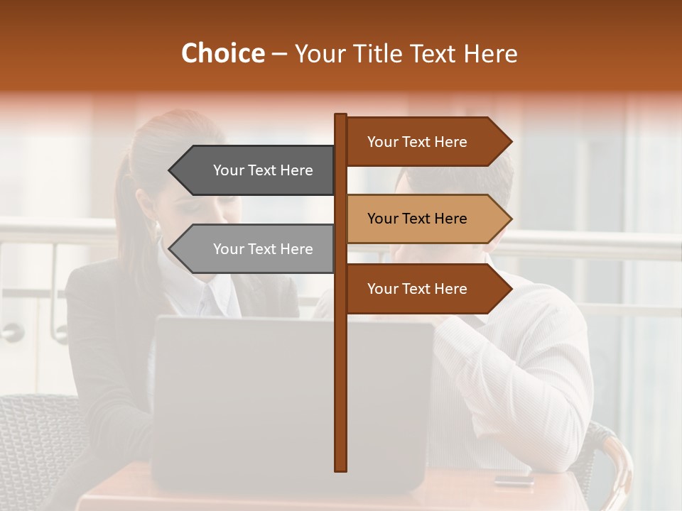 Busy  Office PowerPoint Template