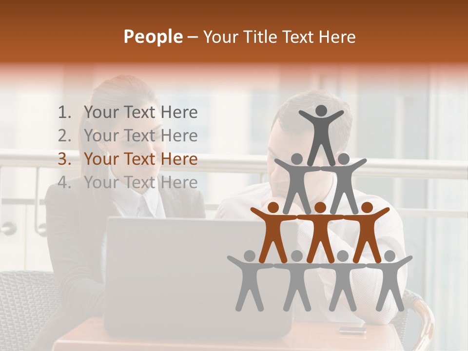 Busy  Office PowerPoint Template