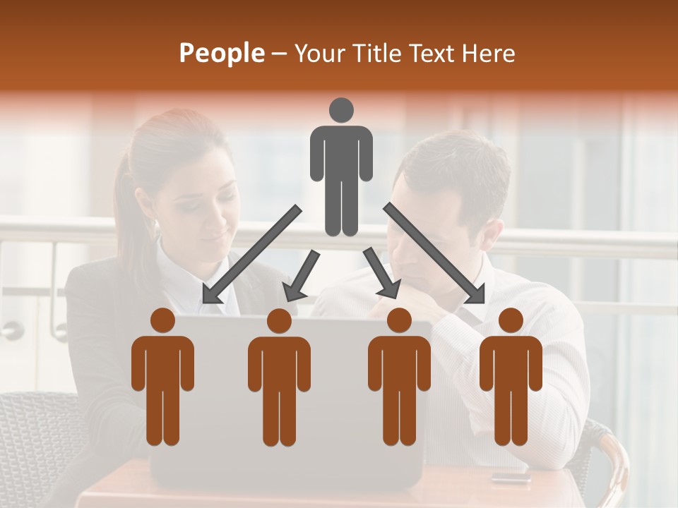 Busy  Office PowerPoint Template