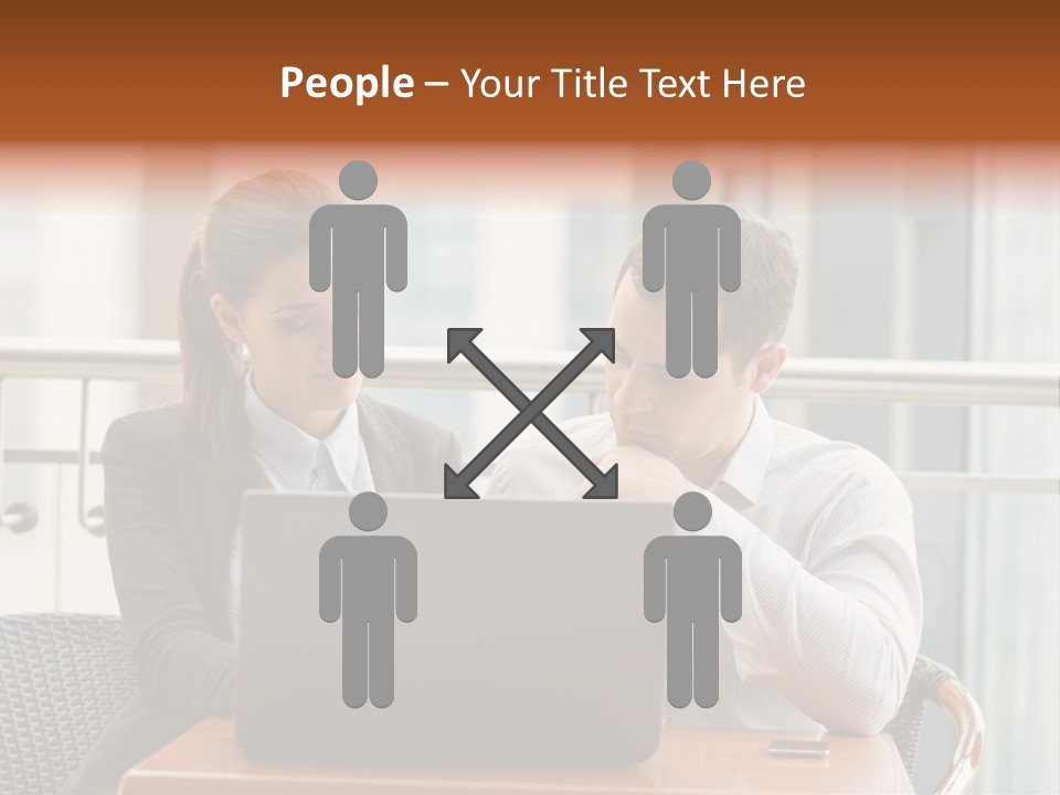 Busy  Office PowerPoint Template
