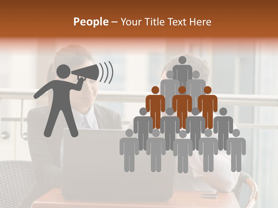 Busy  Office PowerPoint Template