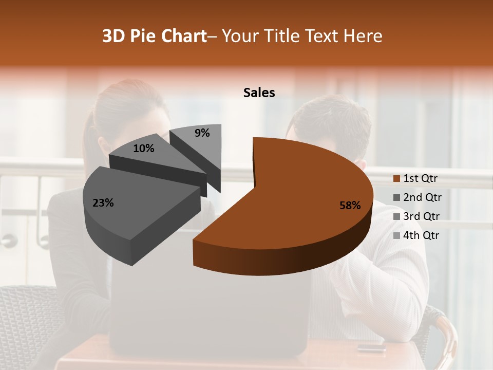 Busy  Office PowerPoint Template