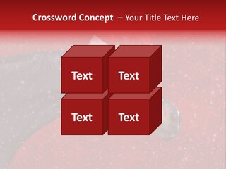 Balls Red Farm PowerPoint Template