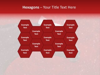 Balls Red Farm PowerPoint Template