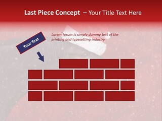 Balls Red Farm PowerPoint Template