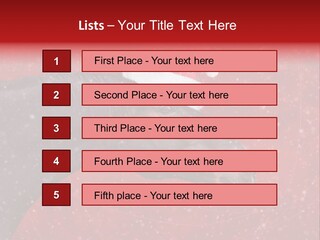 Balls Red Farm PowerPoint Template