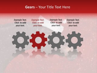 Balls Red Farm PowerPoint Template