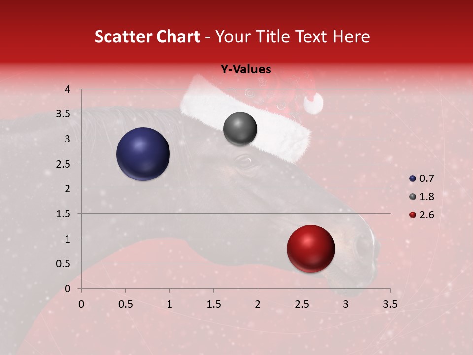 Balls Red Farm PowerPoint Template