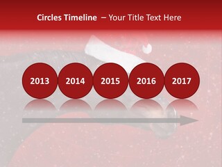 Balls Red Farm PowerPoint Template