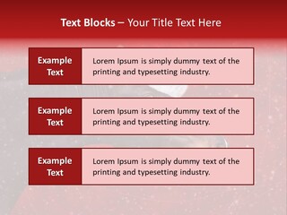 Balls Red Farm PowerPoint Template