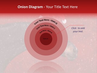 Balls Red Farm PowerPoint Template