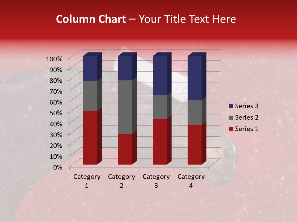 Balls Red Farm PowerPoint Template