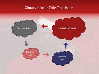 Balls Red Farm PowerPoint Template