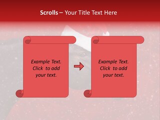Balls Red Farm PowerPoint Template