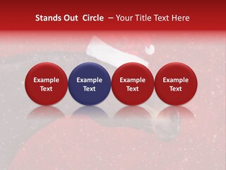 Balls Red Farm PowerPoint Template
