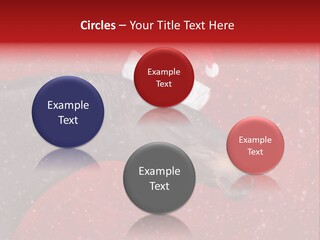 Balls Red Farm PowerPoint Template