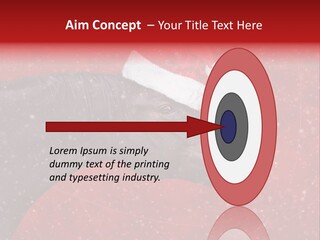 Balls Red Farm PowerPoint Template