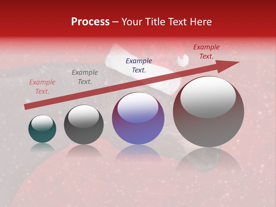 Balls Red Farm PowerPoint Template