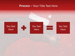 Balls Red Farm PowerPoint Template