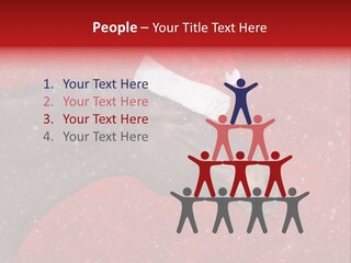 Balls Red Farm PowerPoint Template