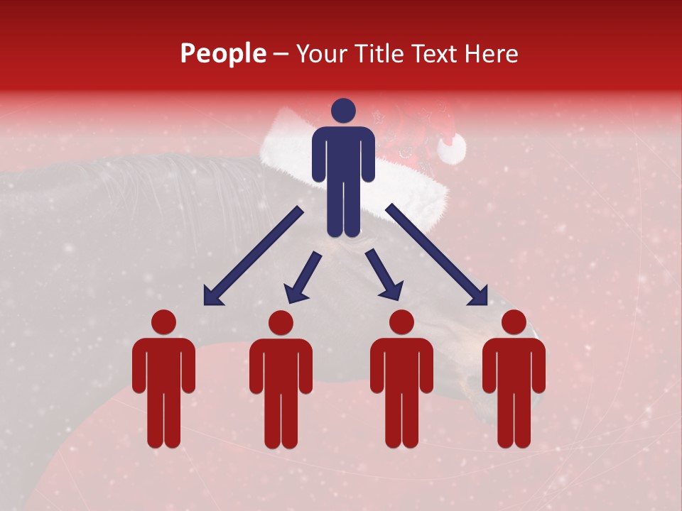 Balls Red Farm PowerPoint Template