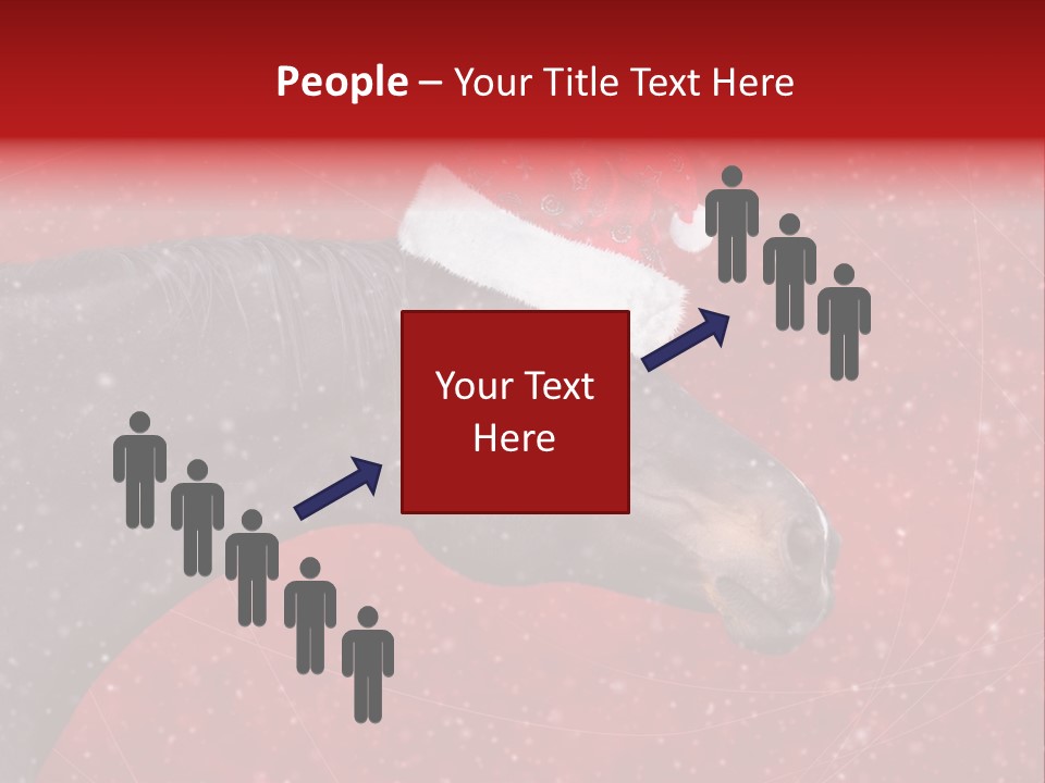 Balls Red Farm PowerPoint Template