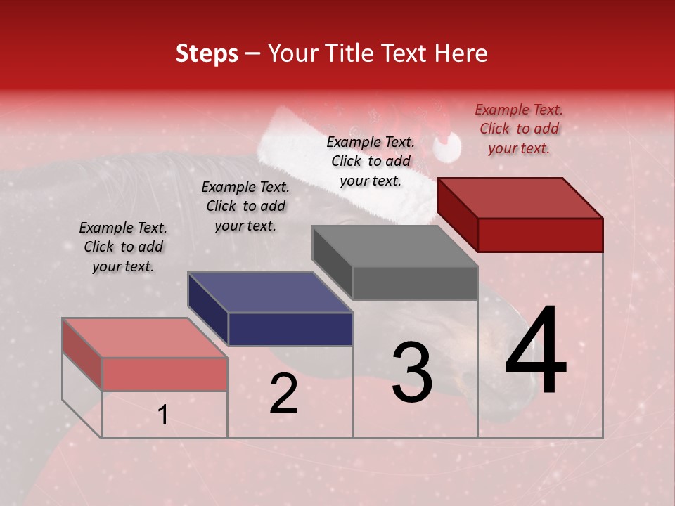 Balls Red Farm PowerPoint Template