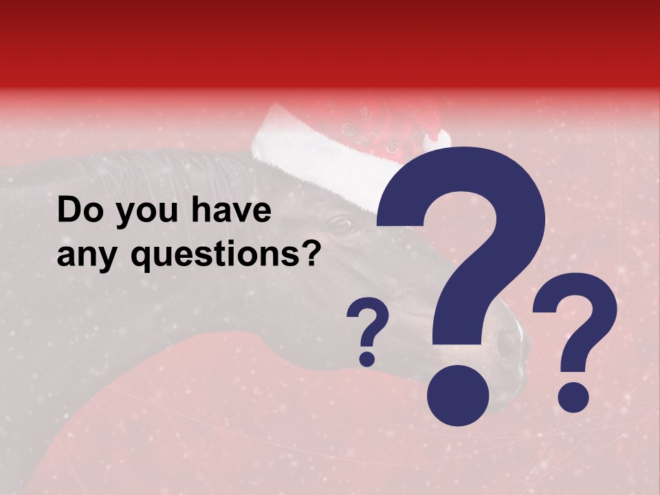 Balls Red Farm PowerPoint Template