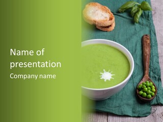 Vichyssoise Spinach Brussels PowerPoint Template