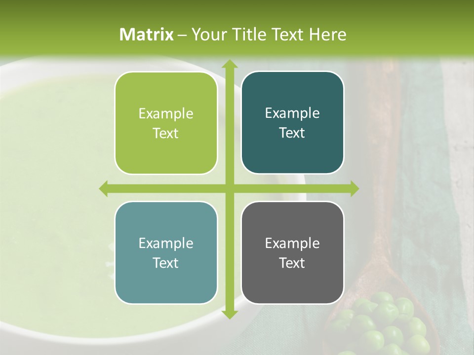 Vichyssoise Spinach Brussels PowerPoint Template