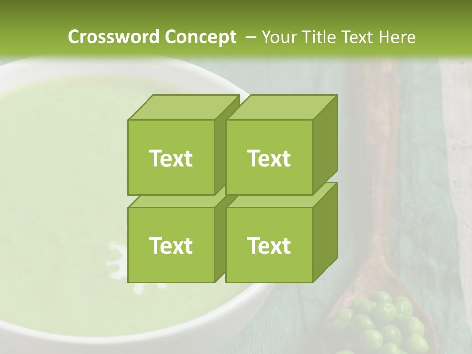 Vichyssoise Spinach Brussels PowerPoint Template