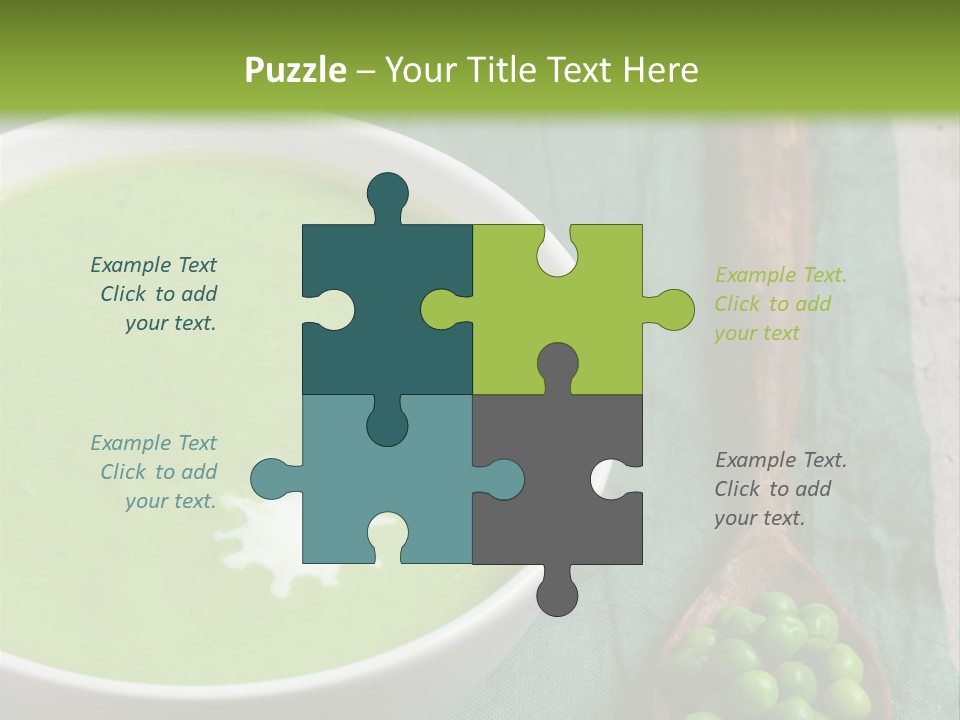 Vichyssoise Spinach Brussels PowerPoint Template