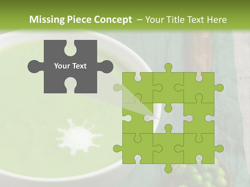 Vichyssoise Spinach Brussels PowerPoint Template