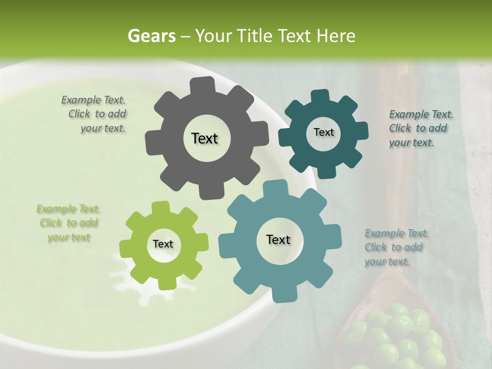 Vichyssoise Spinach Brussels PowerPoint Template