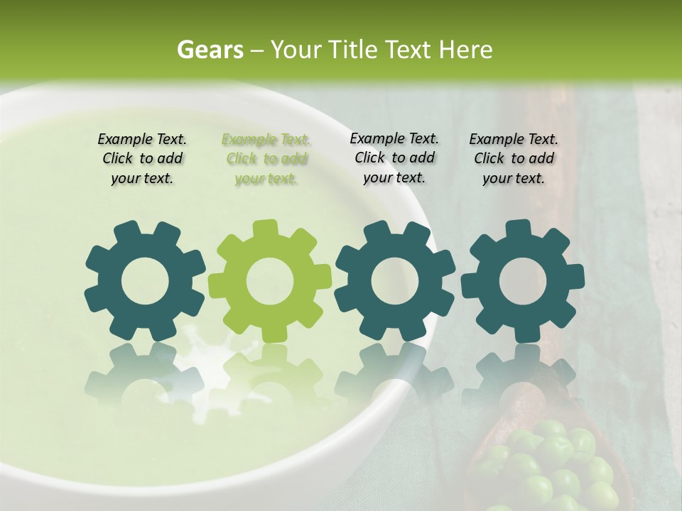 Vichyssoise Spinach Brussels PowerPoint Template