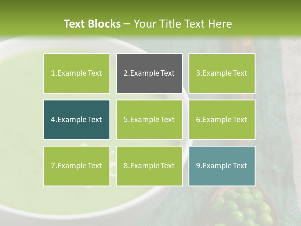 Vichyssoise Spinach Brussels PowerPoint Template