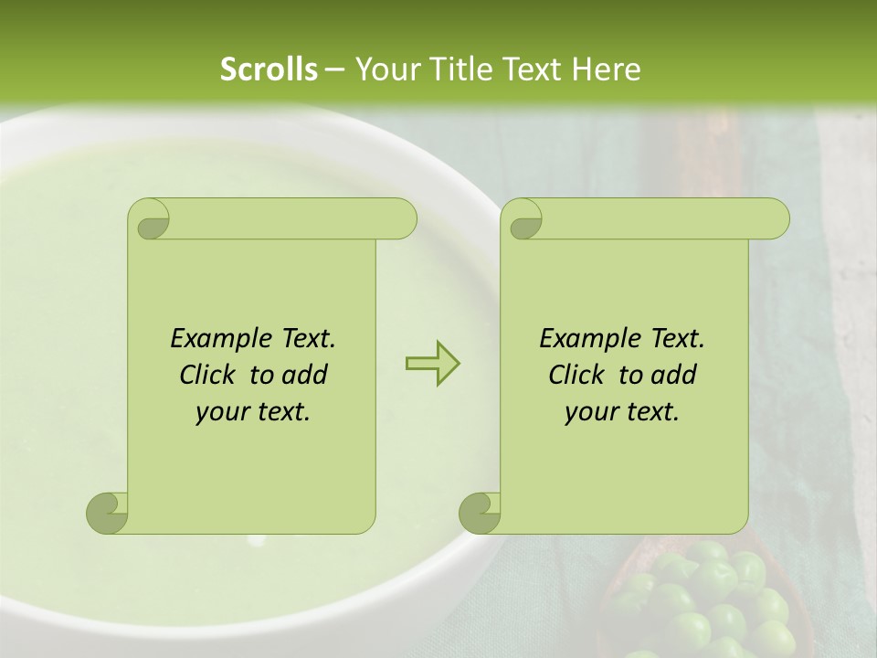 Vichyssoise Spinach Brussels PowerPoint Template