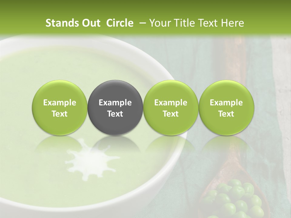 Vichyssoise Spinach Brussels PowerPoint Template
