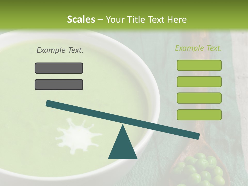Vichyssoise Spinach Brussels PowerPoint Template
