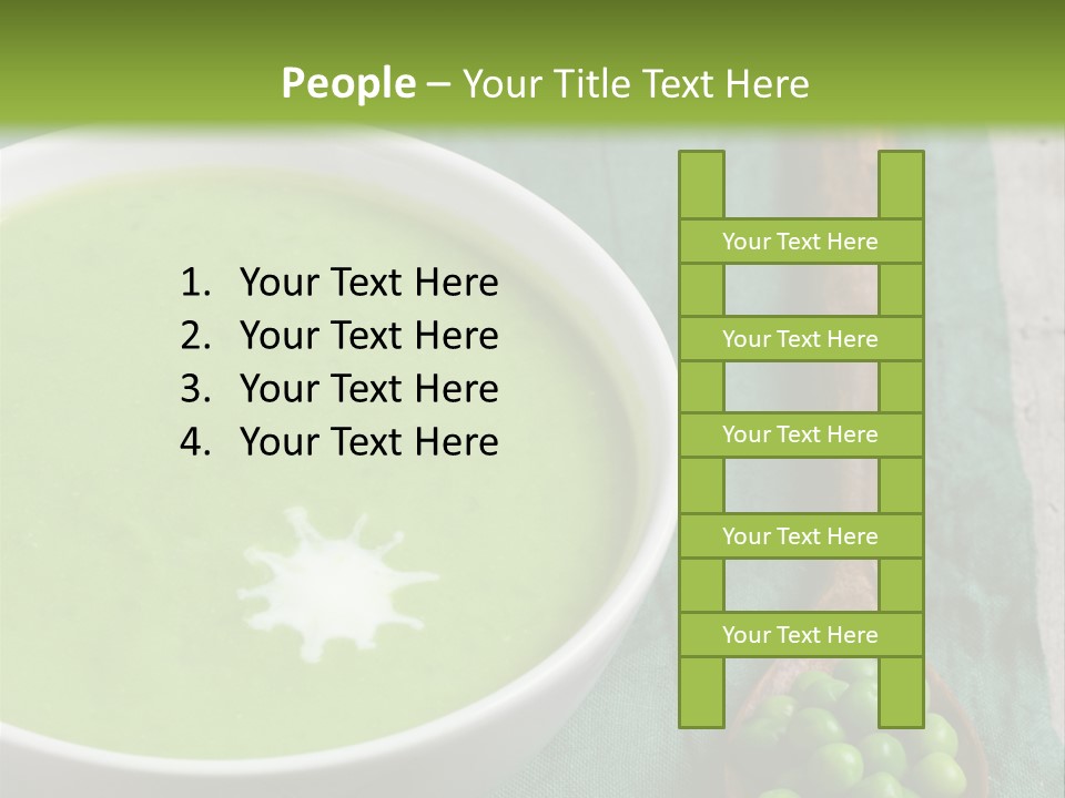 Vichyssoise Spinach Brussels PowerPoint Template
